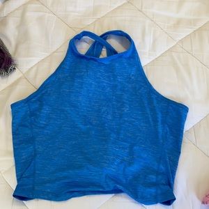 Fabletics halter tieback yoga top